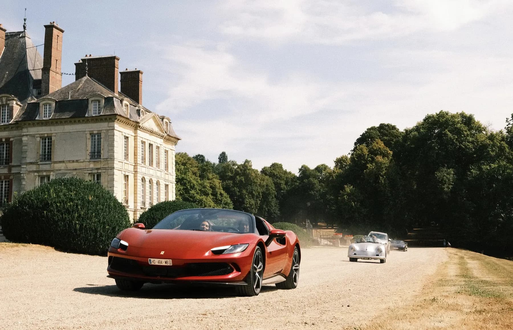 The Escape — château and guests